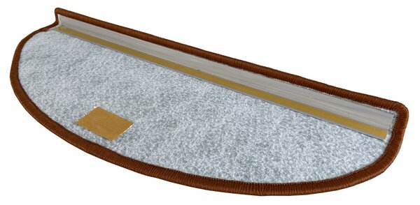 Vopi Nášľapy na schody Capri medený polkruh, samolepiaci - 24x65 polkruh (rozmer vrátane ohybu)