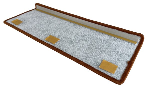 Vopi Nášľapy na schody Capri medený obdĺžnik, samolepiaci - 24x65 obdĺžnik (rozmer vrátane ohybu)