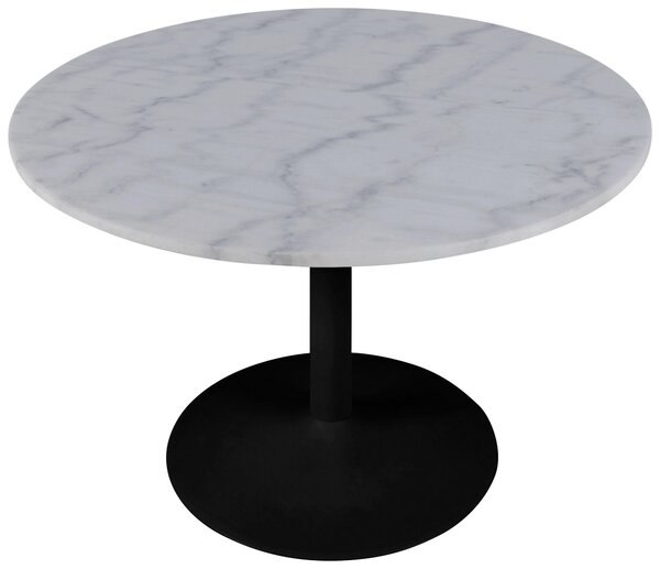 JEDÁLENSKÝ STÔL, čierna, biela, 110/110/75 cm P & B - Stoly, Online Only