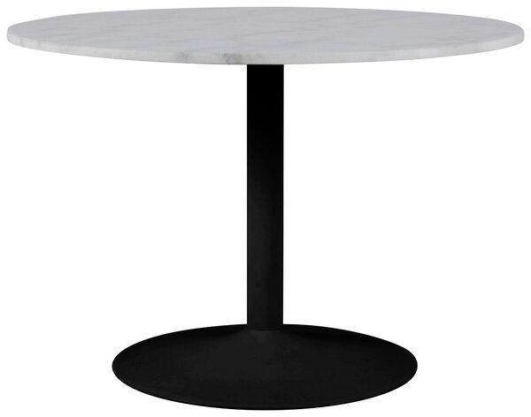 JEDÁLENSKÝ STÔL, čierna, biela, 110/110/75 cm P & B - Stoly, Online Only