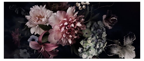 Obraz kytice (120x50 cm)