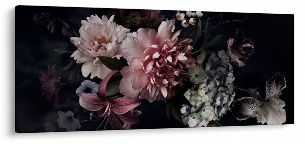 Obraz kytice (120x50 cm)