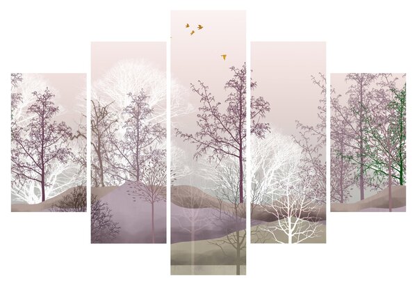 Obraz lesa (150x105 cm)