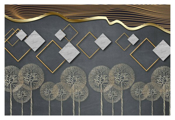 Obraz abstrakcie (90x60 cm)