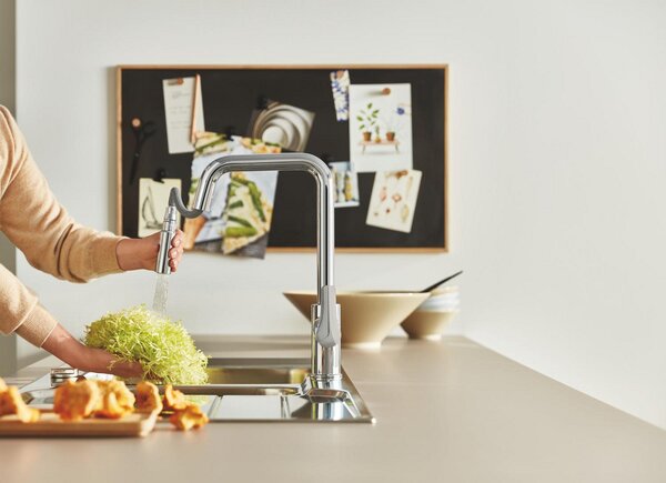 GROHE Eurosmart - Páková drezová batéria, chróm 30619000