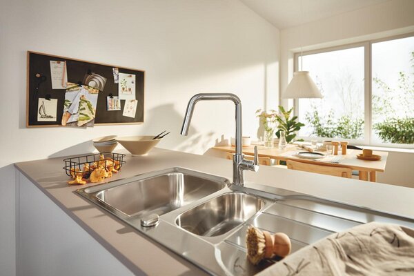 GROHE Eurosmart - Páková drezová batéria, chróm 30619000