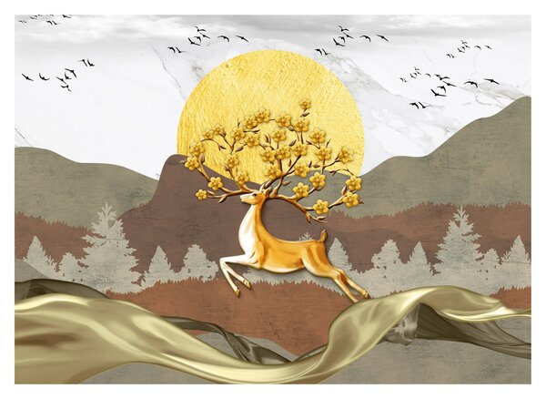 Obraz jeleňa (70x50 cm)
