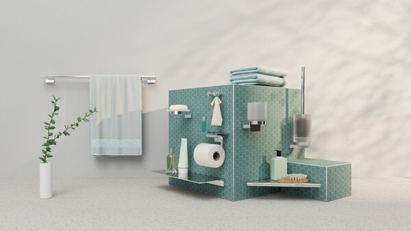 Hansgrohe AddStoris S - Dávkovač tekutého mydla, chróm 41765000