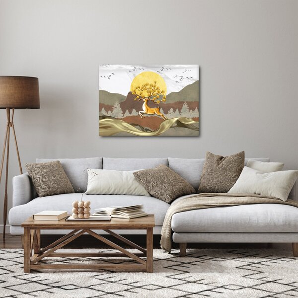 Obraz jeleňa (70x50 cm)