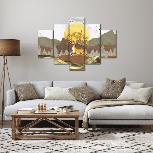 Obraz jeleňa (150x105 cm)