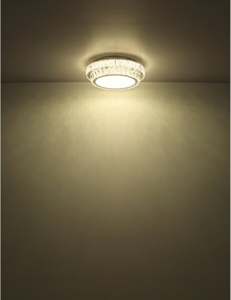 Globo 68157-38 - Stmievateľné LED stropné svietidlo KLARA LED/38W/230V priemer 40 cm + diaľkový ovládač