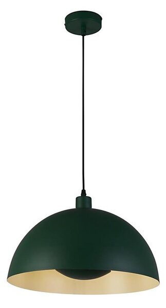 Searchlight 35410GR - Závesné svietidlo MARS na lankách 1xE27/60W/230V priemer 25 cm zelené