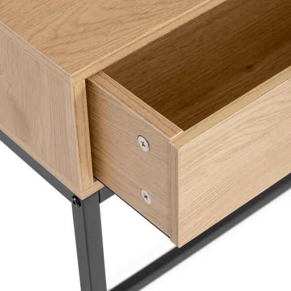 Konzolový stolík, divoký dub CT-G1077 OAK