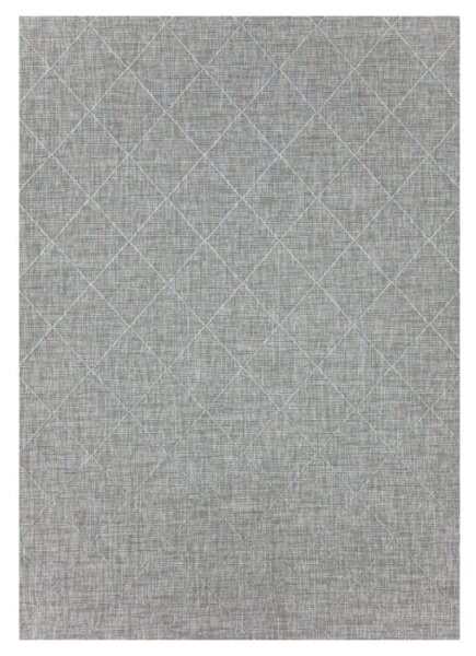 Koberec Zagora kosoštvorce, sivý