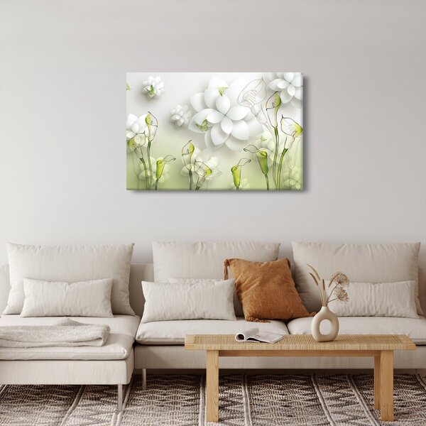 Obraz s kvetmi (90x60 cm)