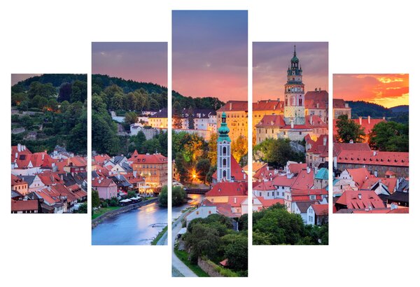 Obraz - Český Krumlov (150x105 cm)