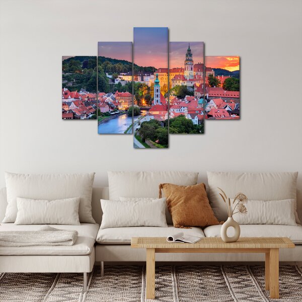Obraz - Český Krumlov (150x105 cm)