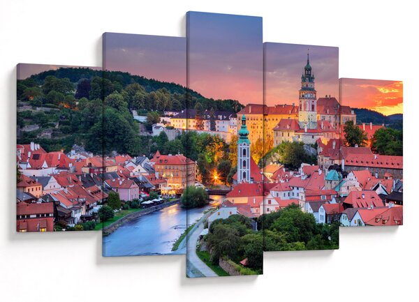 Obraz - Český Krumlov (150x105 cm)