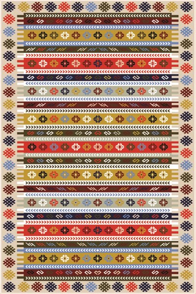 ASIR Koberec 80 x 200 AZTEC viac farieb