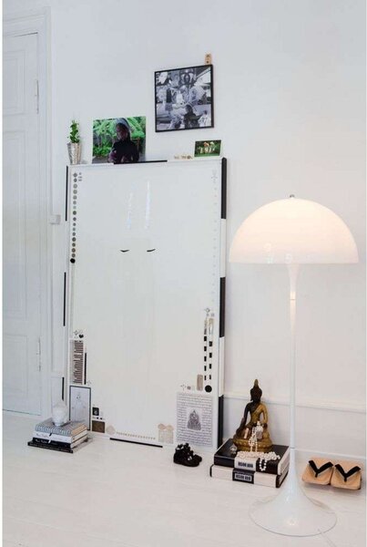 Stojacie Lampa Louis Poulsen, Panthella, Biela, Obývacia izba, Plast, Dizajnový