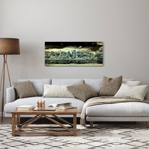 Obraz vodnej plochy (120x50 cm)