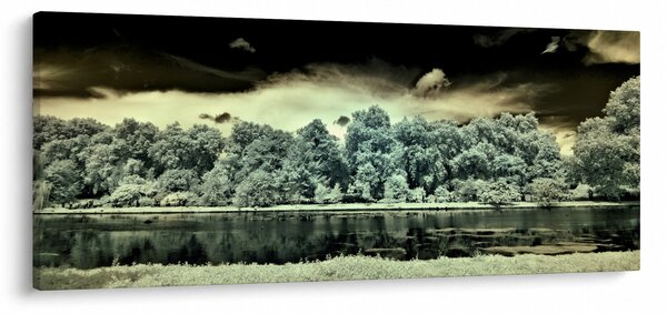 Obraz vodnej plochy (120x50 cm)
