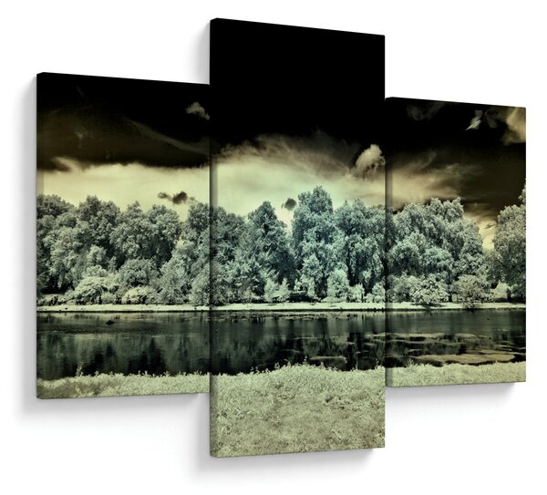 Obraz vodnej plochy (90x60 cm)