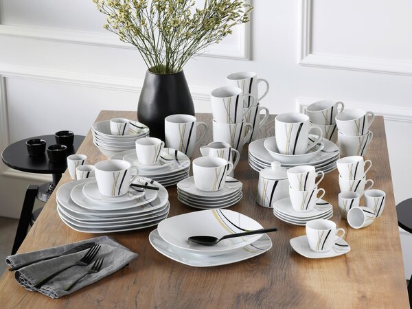 KOMBINOVANÝ SERVIS Square - City Line 62-dielne Creatable - Online Only bytové doplnky, Online Only
