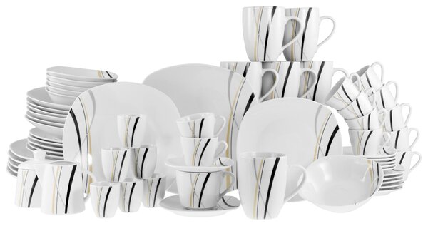 KOMBINOVANÝ SERVIS Square - City Line 62-dielne Creatable - Online Only bytové doplnky, Online Only