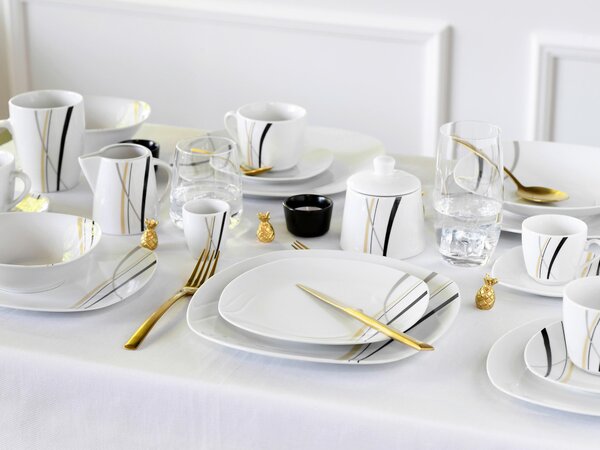 KOMBINOVANÝ SERVIS Square - City Line 62-dielne Creatable - Online Only bytové doplnky, Online Only