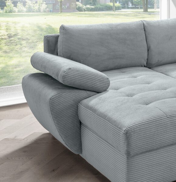 SEDACIA SÚPRAVA, textil, svetlomodrá Livetastic - Sedačky, Online Only