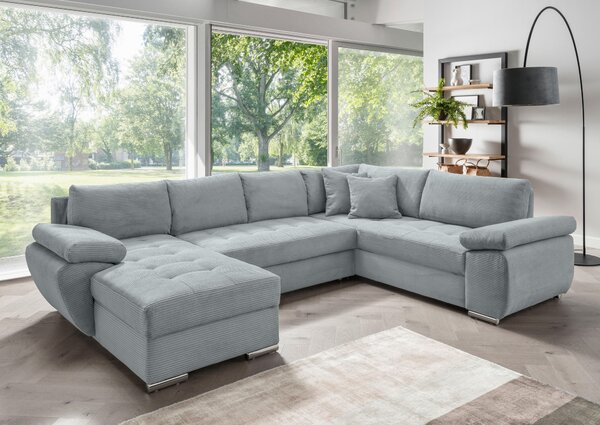 SEDACIA SÚPRAVA, textil, svetlomodrá Livetastic - Sedačky, Online Only