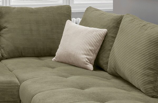 ROHOVÁ SEDAČKA, textil, olivovozelená P & B - Sedačky, Online Only