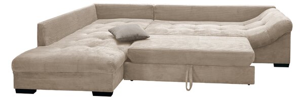 ROHOVÁ SEDAČKA, textil, béžová P & B - Sedačky, Online Only