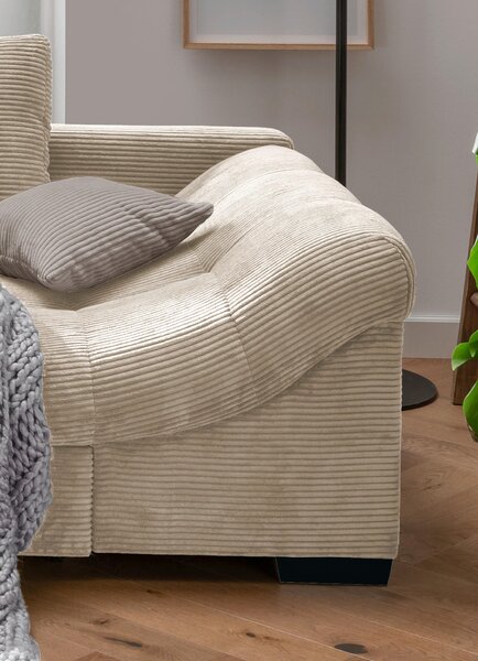 ROHOVÁ SEDAČKA, textil, béžová P & B - Sedačky, Online Only