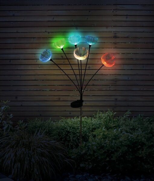 Globo 36091 - RGB LED solárne svietidlo 6xLED/0,1W/1,2V IP44