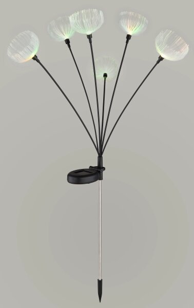 Globo 36091 - RGB LED solárne svietidlo 6xLED/0,1W/1,2V IP44