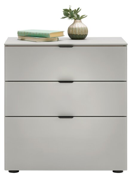 NOČNÝ STOLÍK, krémová, 58/62/40 cm Moderano - Spálňové sety