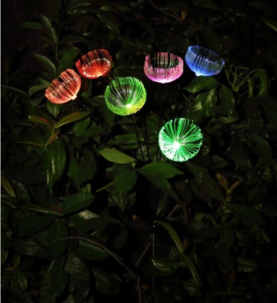 Globo 36091 - RGB LED solárne svietidlo 6xLED/0,1W/1,2V IP44