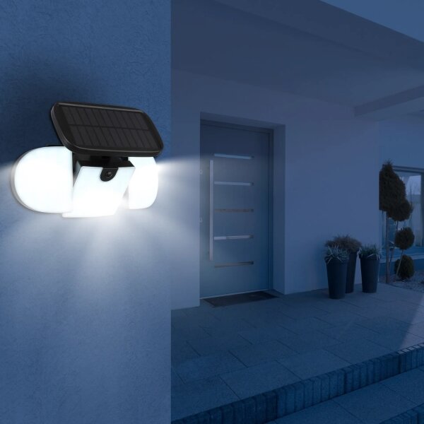 Globo 36498 - LED solárne svietidlo so snímačom LED/10W/3,7V IP44