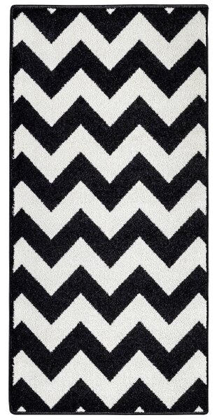 Koberec ZIGZAG čierny