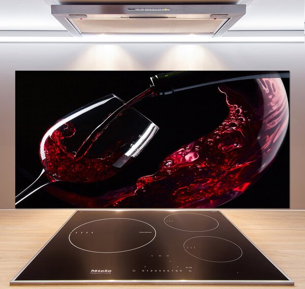 Panel do kuchyne Červené vína pl-pksh-120x60-f-54930015
