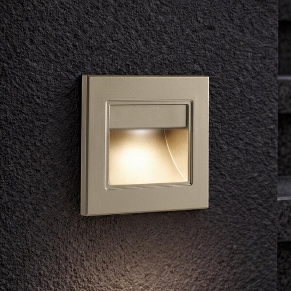 Brilagi - LED schodiskové svietidlo STEP LIGHT LED/1,5W/230V IP44 zlaté