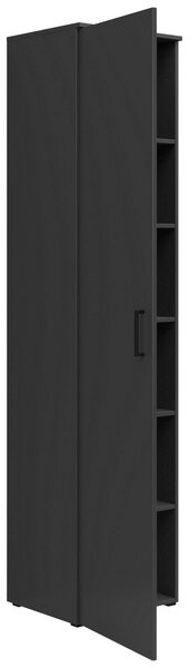 VIACÚČELOVÁ SKRIŇA, grafitová, 45/195/40 cm Carryhome - Skrine do chodby