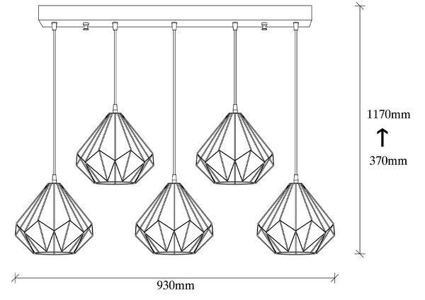 ASIR Luster DIAMOND - 704-5S1 čierny