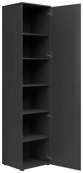 VIACÚČELOVÁ SKRIŇA, grafitová, 45/195/40 cm Carryhome - Skrine do chodby