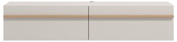 NÍZKA KOMODA, kašmírová, dub artisan, 154/32/41,5 cm Xora - TV nábytok