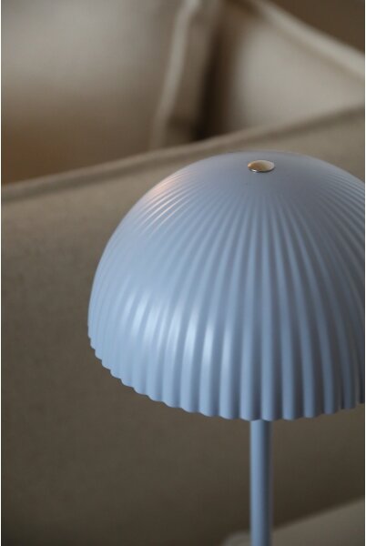 Markslöjd 109140 - Stolová lampa ZIN 2xG9/20W/230V modrá