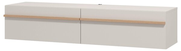NÍZKA KOMODA, kašmírová, dub artisan, 154/32/41,5 cm Xora - TV nábytok
