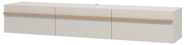 NÍZKA KOMODA, kašmírová, dub artisan, 192/32/41,5 cm Xora - TV nábytok